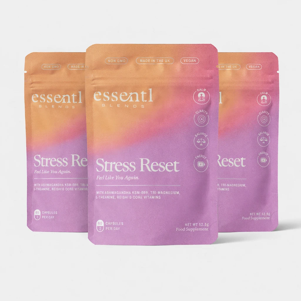 Stress Reset | Natural Stress Relief & Energy Support – Essentl Blends