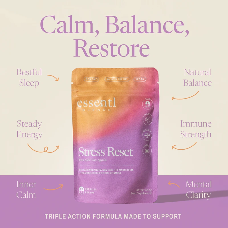 Stress Reset | Natural Stress Relief & Energy Support – Essentl Blends