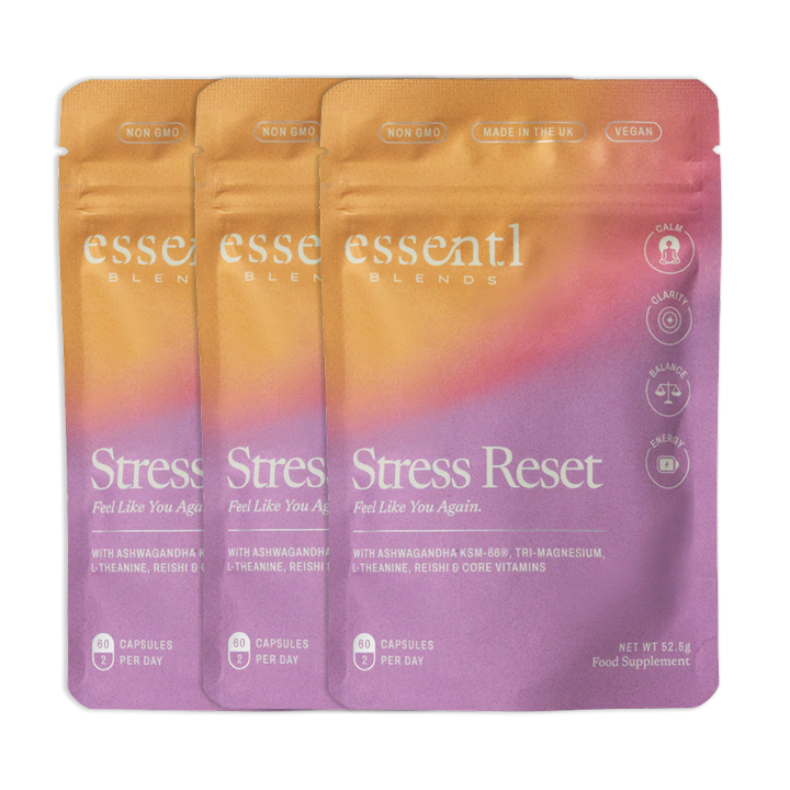 Stress Reset | Natural Stress Relief & Energy Support – Essentl Blends