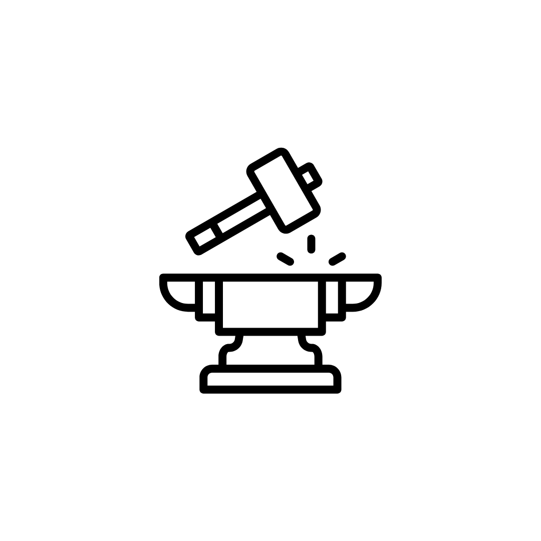 Silhouette of a cowboy riding a horse.