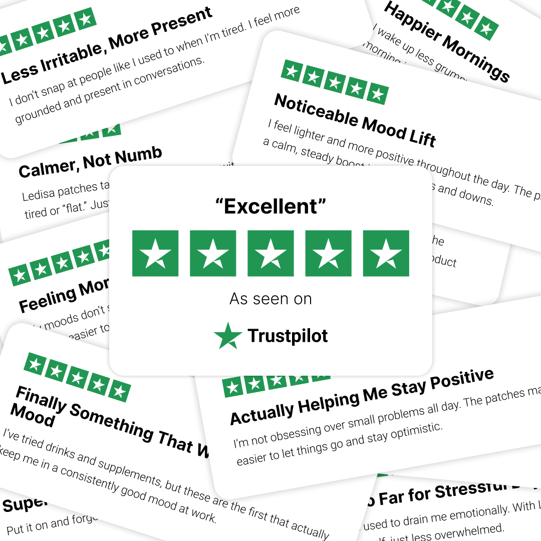 Image showing Trustpilot reviews with five-star ratings and testimonials.