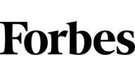 The Forbes logo in black serif font on a white background.