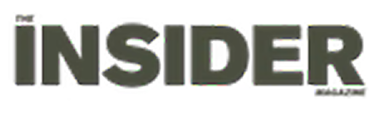 The word 'INSIDER' in bold, dark gray letters on a white background.