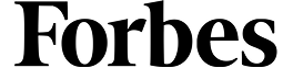 Black text logo displaying the word 'Forbes'.