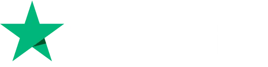 Green star and 'Trustpilot' text on a white background.