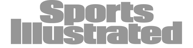 Gray 'Sports Illustrated' logo on a transparent background.