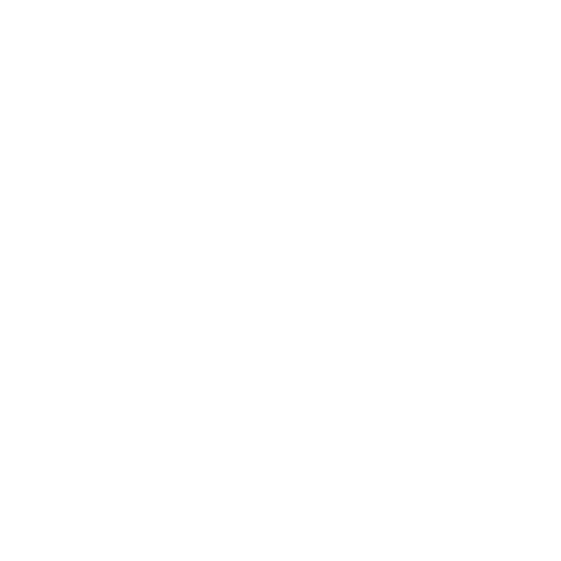 A black checkmark inside a white, wavy-edged badge shape on a transparent background.