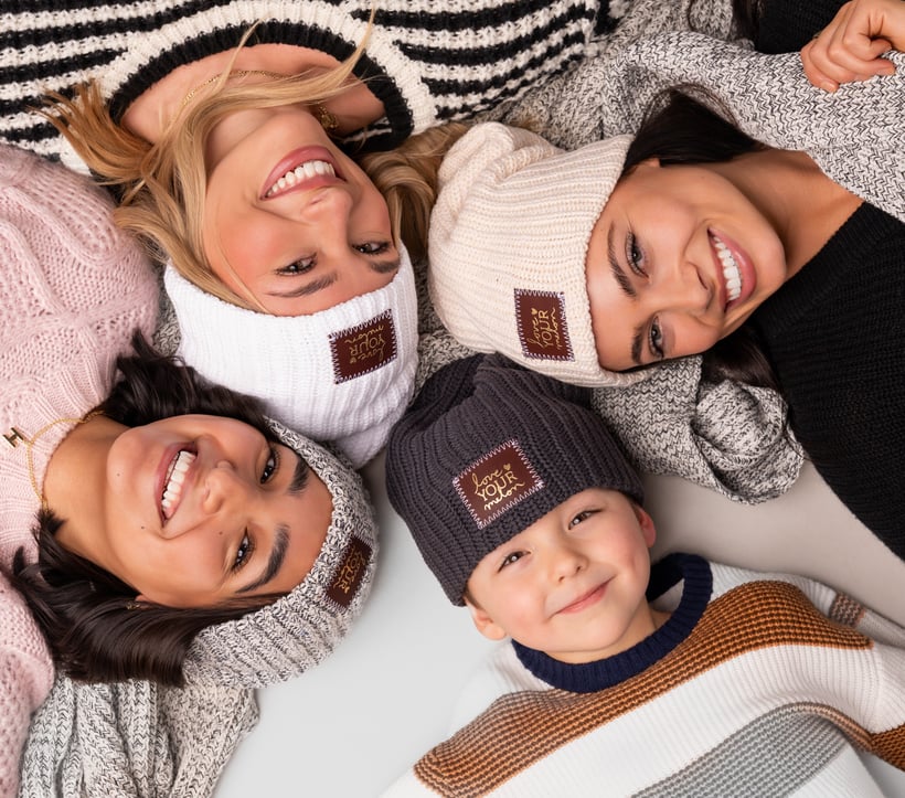 NIB Love Your Melon his and hers matching winter hats Love Your Melon (@loveyourmelon) • Instagram photos and videos main image 2