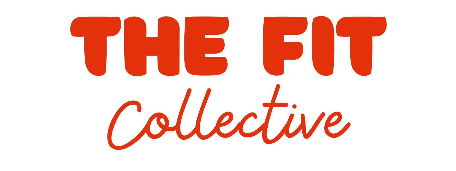 Text reading 'THE FIT Collective' in orange font.