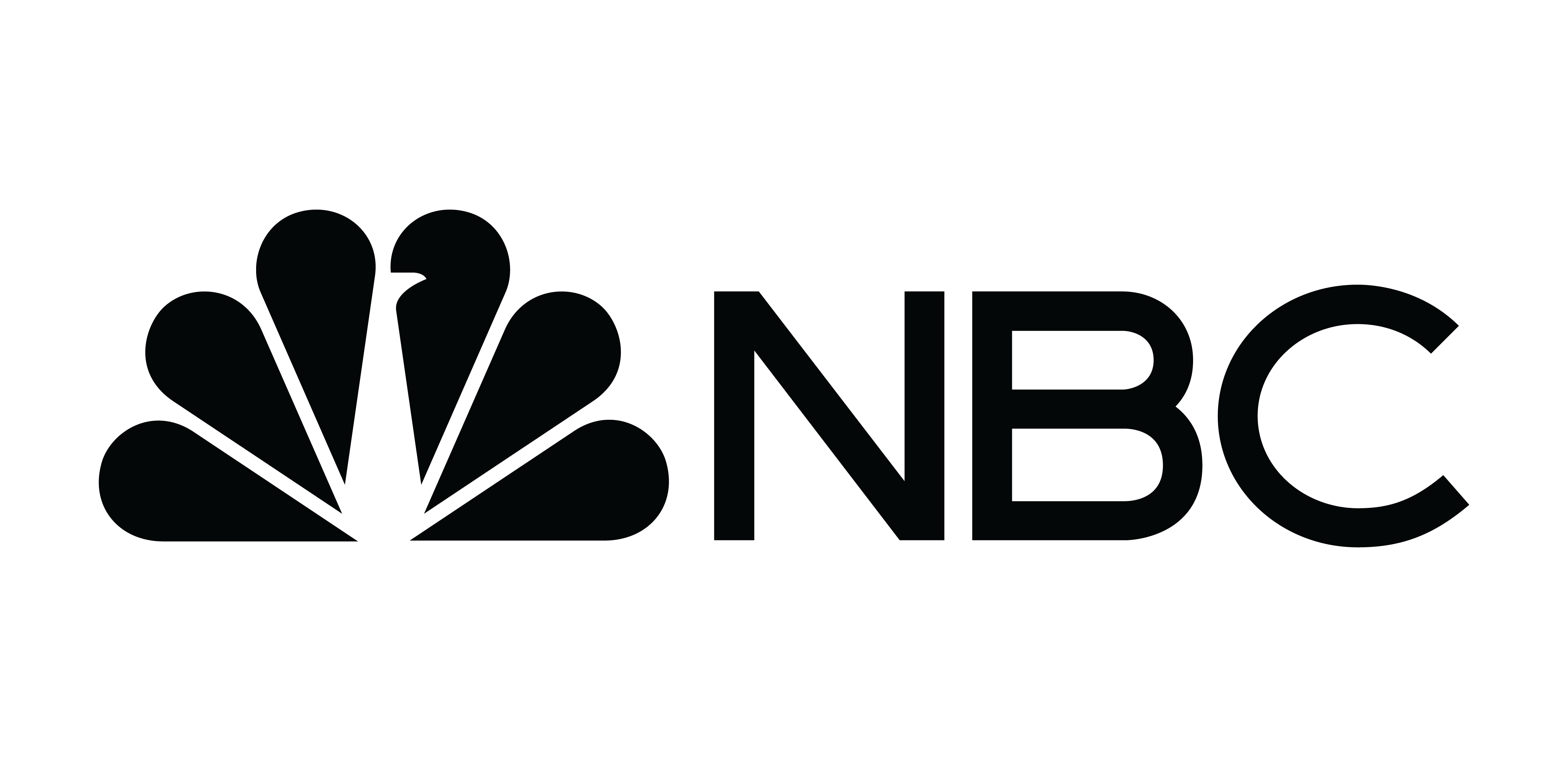 White peacock icon with 'NBC' on a green background.
