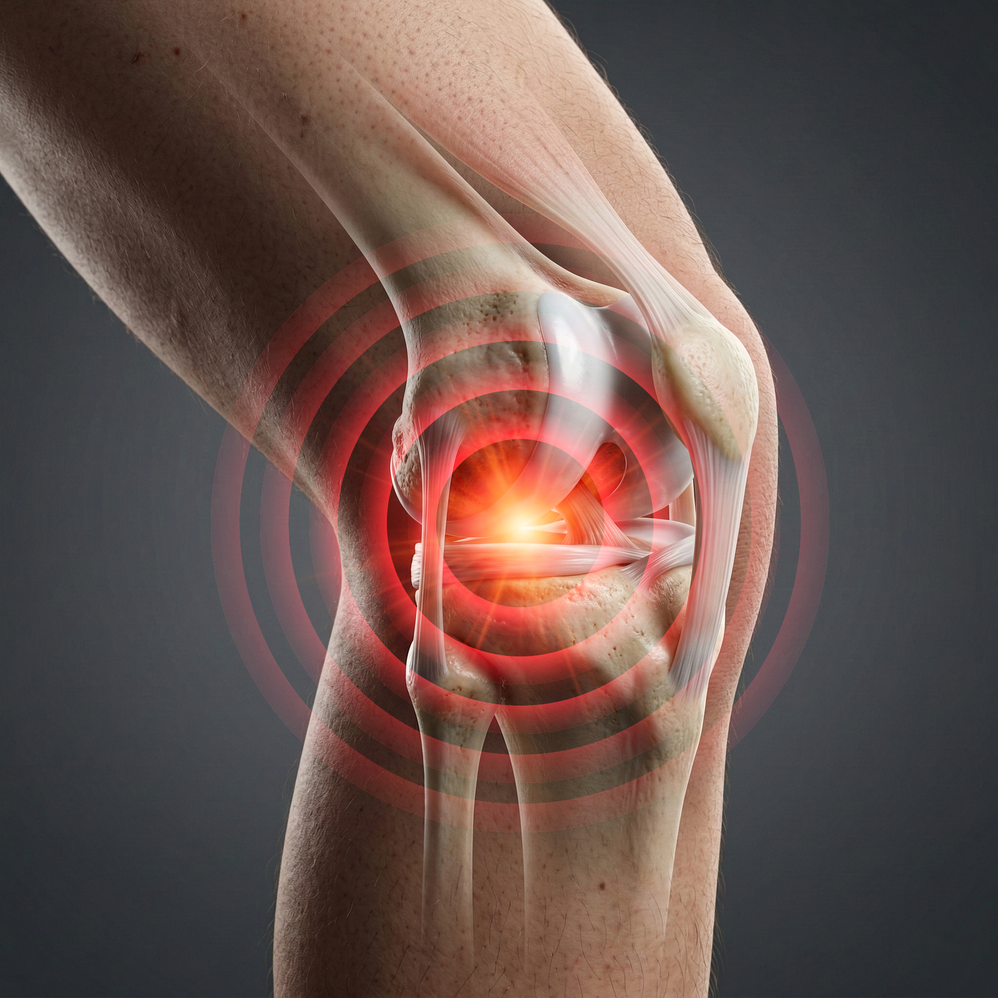 A bottle of UpWellness Golden Revive+ joint support with its ingredients like turmeric, pineapple, and onion.