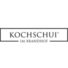 Logo with text 'Kochschule' and 'München' in black on white background.