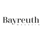 Logo with the text 'Bayreuth Magazine' in black font.