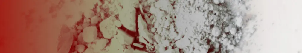 Abstract image with a gradient from red to white and textured surface.