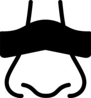 Stylized icon of a nose wearing a virtual reality headset.