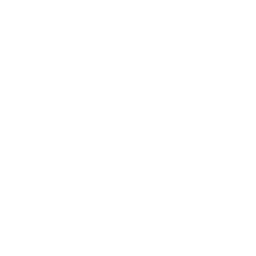 A stylized white line drawing of a face in profile speaking against a green background.