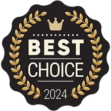 Black badge 'Best Choice 2024'
