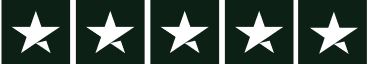 Five white stars on a black background.