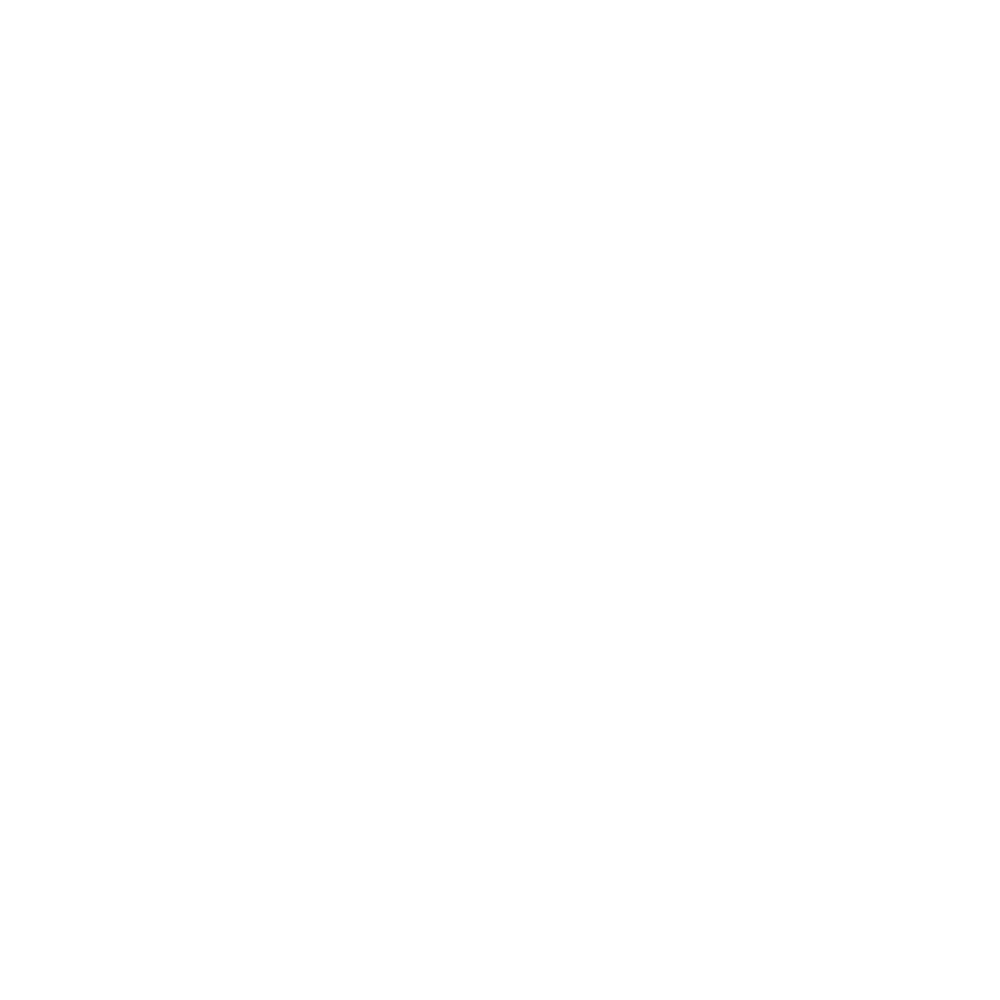 A white icon on a black background showing a pillow, blanket, alarm clock, and Z's for sleeping.