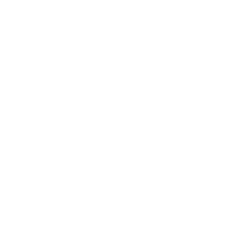 A white line icon of a bag of snacks and a bottle on a black background.