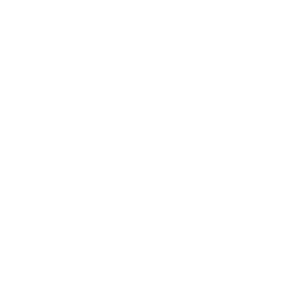 A white line icon of the human pancreas and duodenum on a black background.