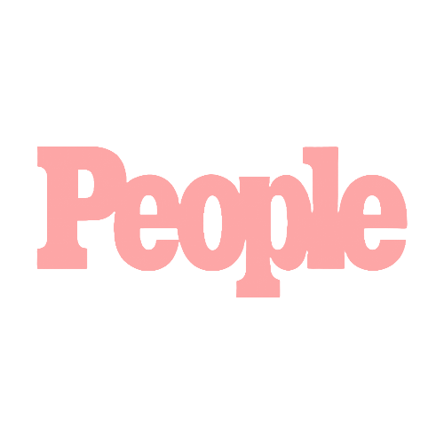 Pink 'People' logo on a transparent background.