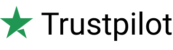 The Trustpilot logo, featuring a green star next to the word Trustpilot in black text.