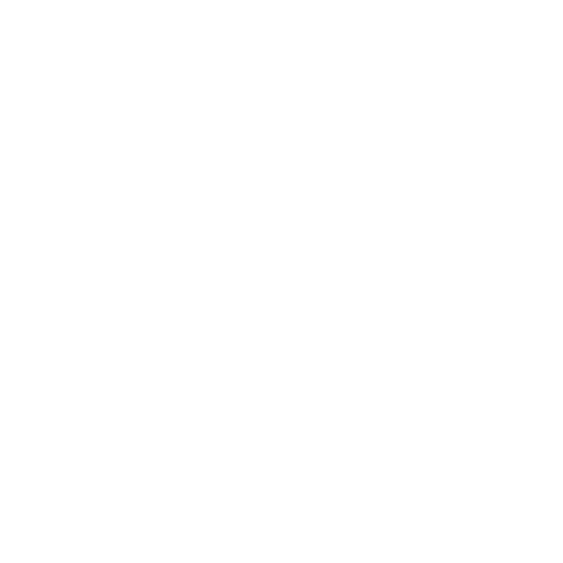 White vinyl record icon with concentric circles on a transparent background.