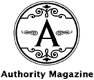 Authority Magazine logo featuring a stylized letter 'A' within an ornate circle.