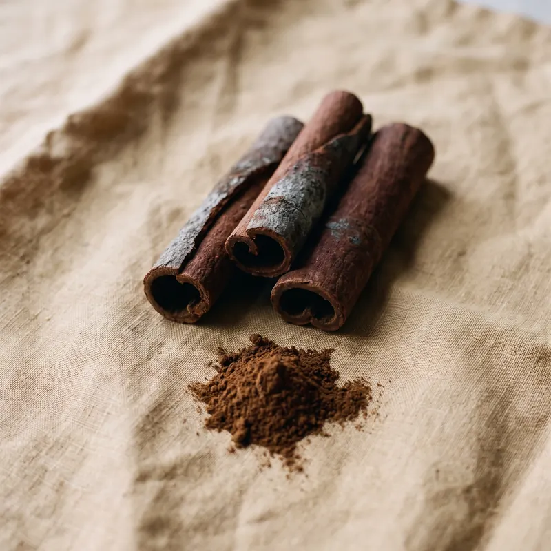 Thick cassia bark sticks