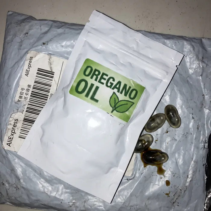 Knockoff oregano pouch