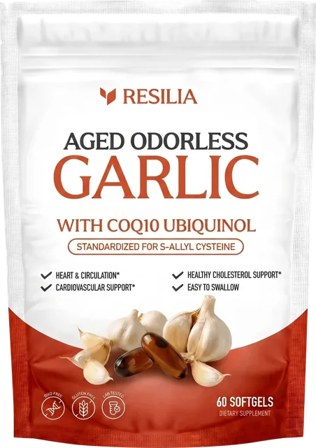 Resilia Aged Odorless Garlic pouch