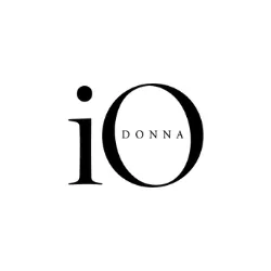 A logo with 'io' and 'Donna' inside the letter 'O'.