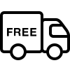 A black line icon of a percentage sign inside of a starburst shape.