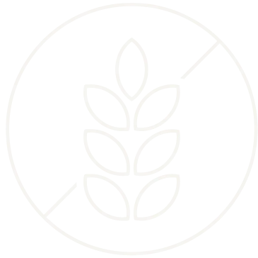 A pixelated wheat symbol inside a circle with a diagonal line through it.
