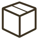 Placeholder image of a 3D cube outline.