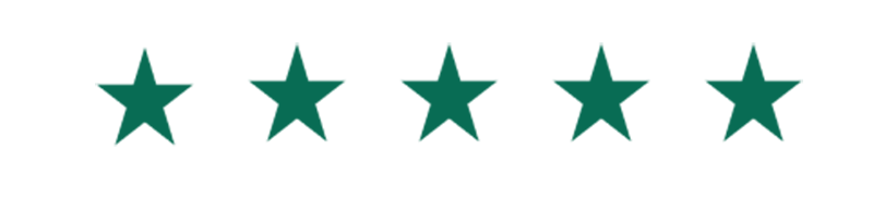 Green logo with stylized text on a transparent background.