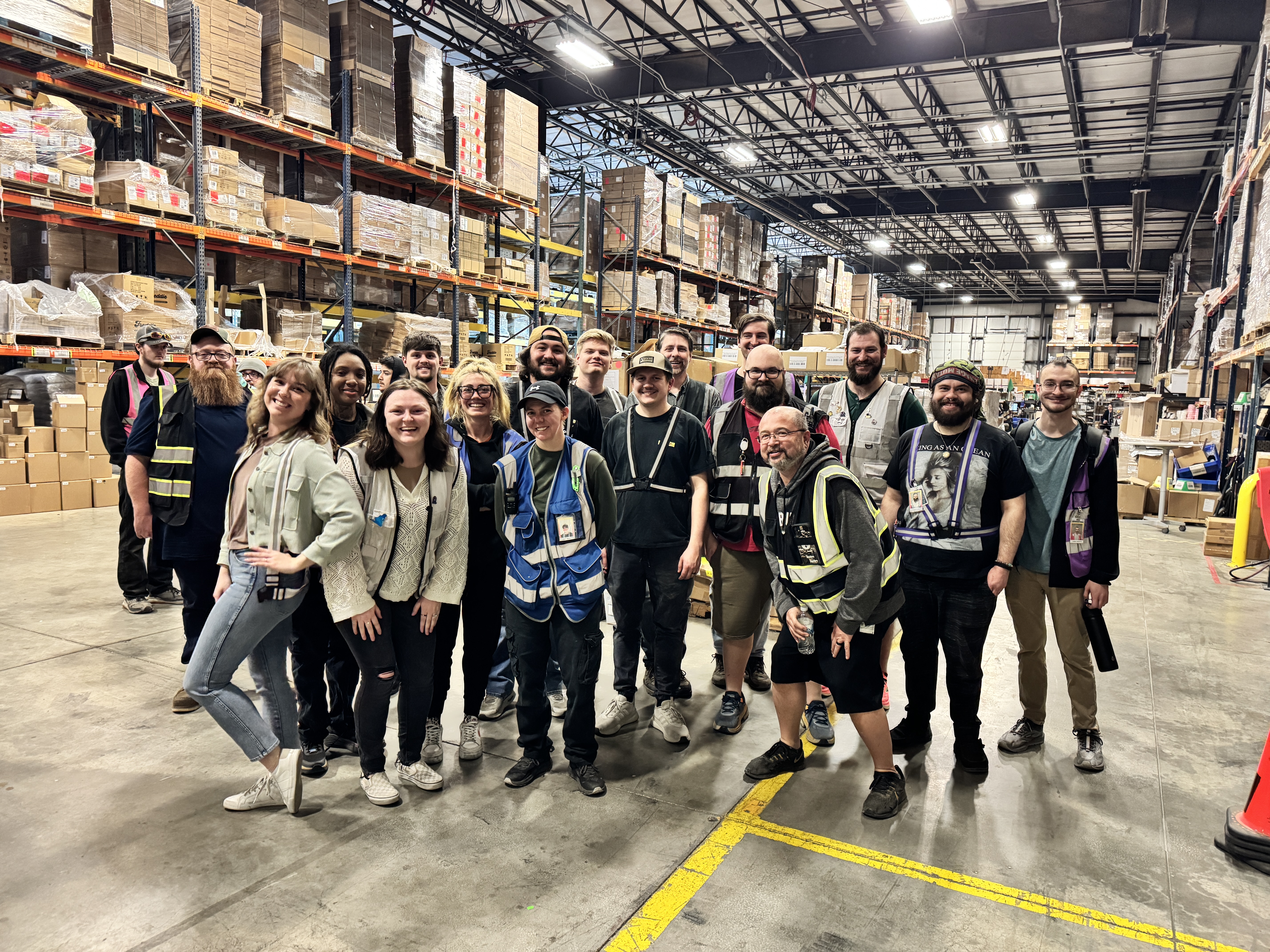 Good Company warehouse team