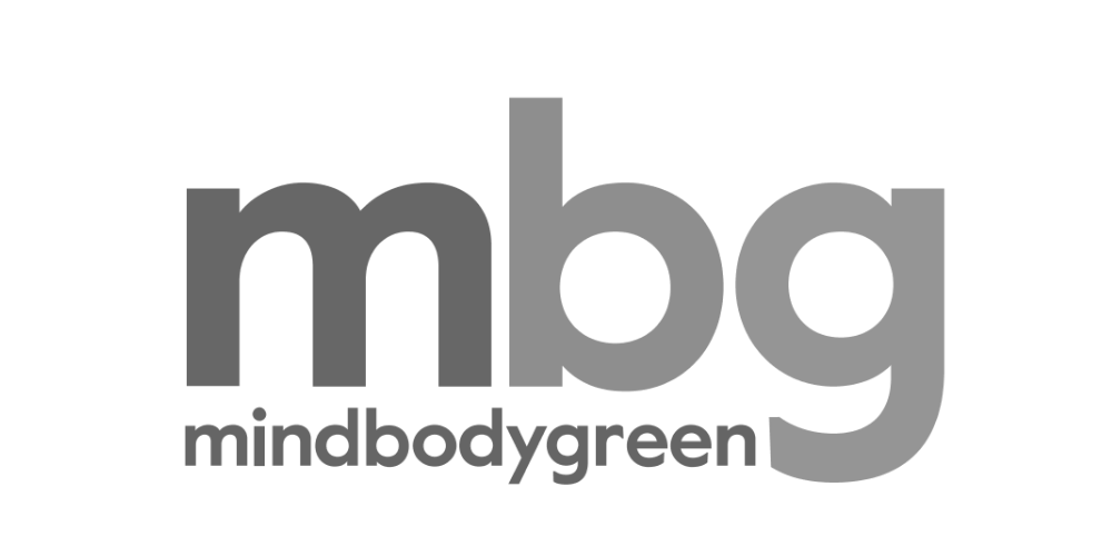 'Gray 'well+good' logo on a transparent background.'