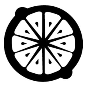 Black circle on a transparent background.