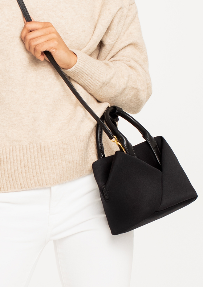 Lux & Nyx Small Origami Expandable Crossbody Tote Handbag