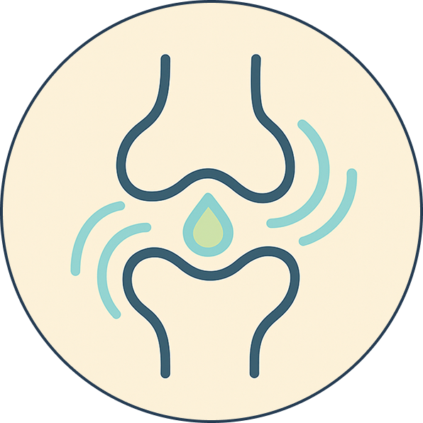 Icon of a spine with arrows pointing upward and curved lines on the sides.