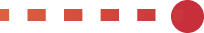 Red dotted line with a solid red circle at the end.