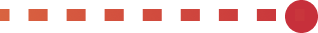 Red dotted line with a solid red circle at the end.