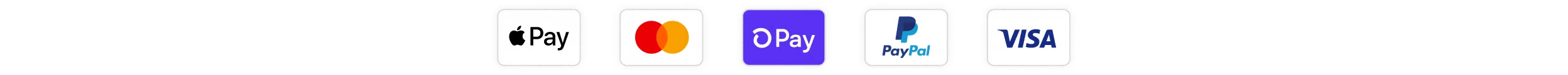Accepted payment methods image