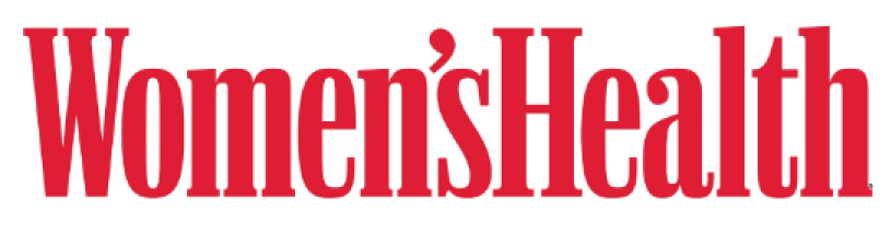 The Women's Health logo in red lettering on a white background.