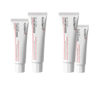 Two pairs of Korderm tubes, each pair containing one large and one small tube against a white background.