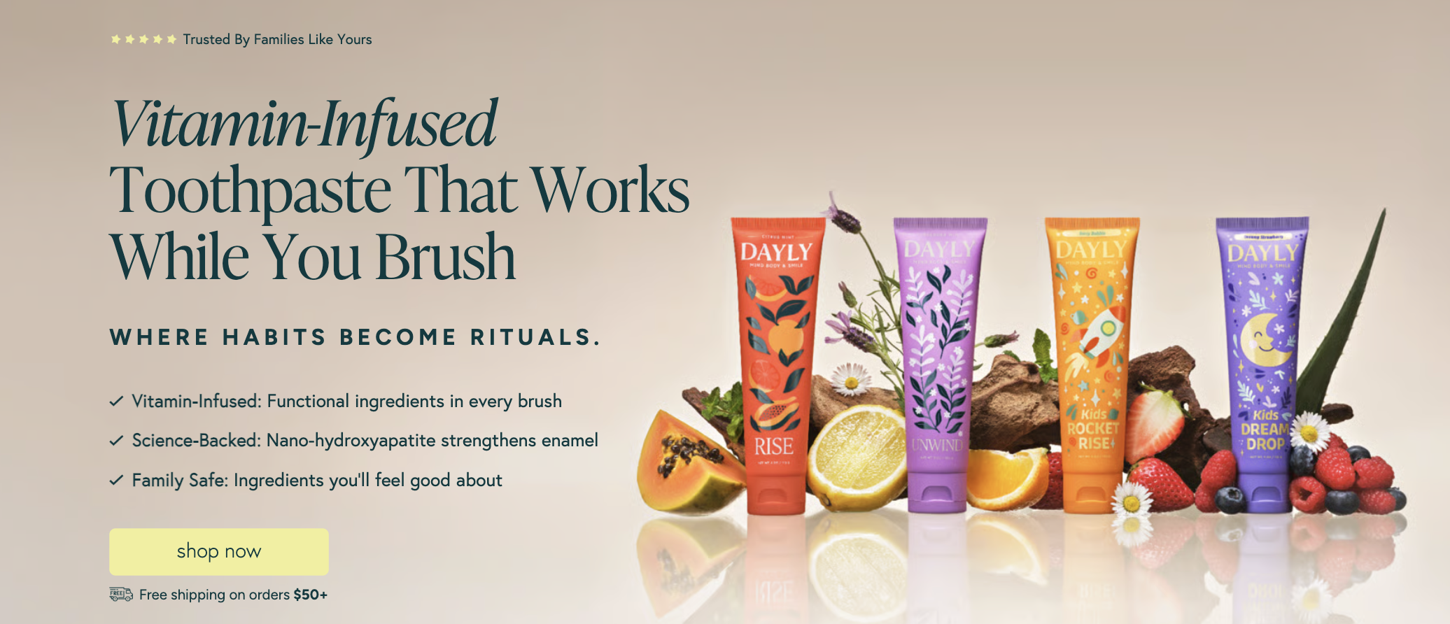 DAYLY - Toothpaste That Goes Beyond Oral Care