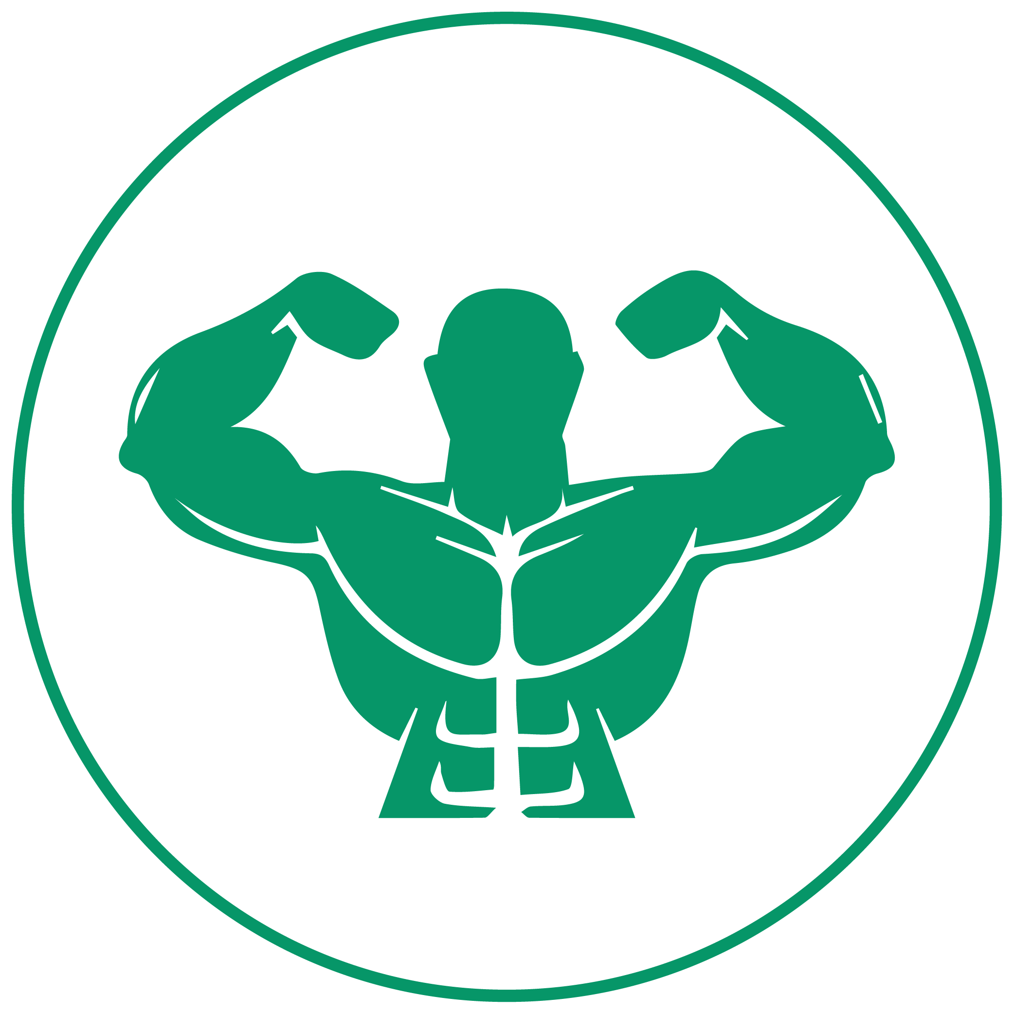 A green lightning bolt icon inside a thin green circle on a white background.