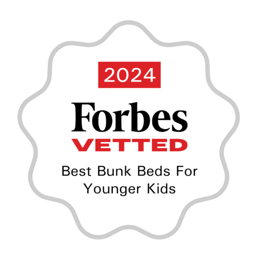 2024 forbes vetted best bunk beds for younger kids award